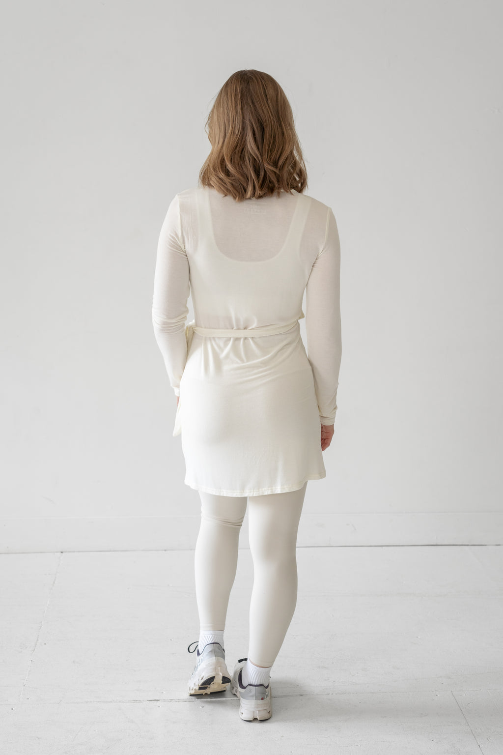 The Signature Wrap Top - Vanilla